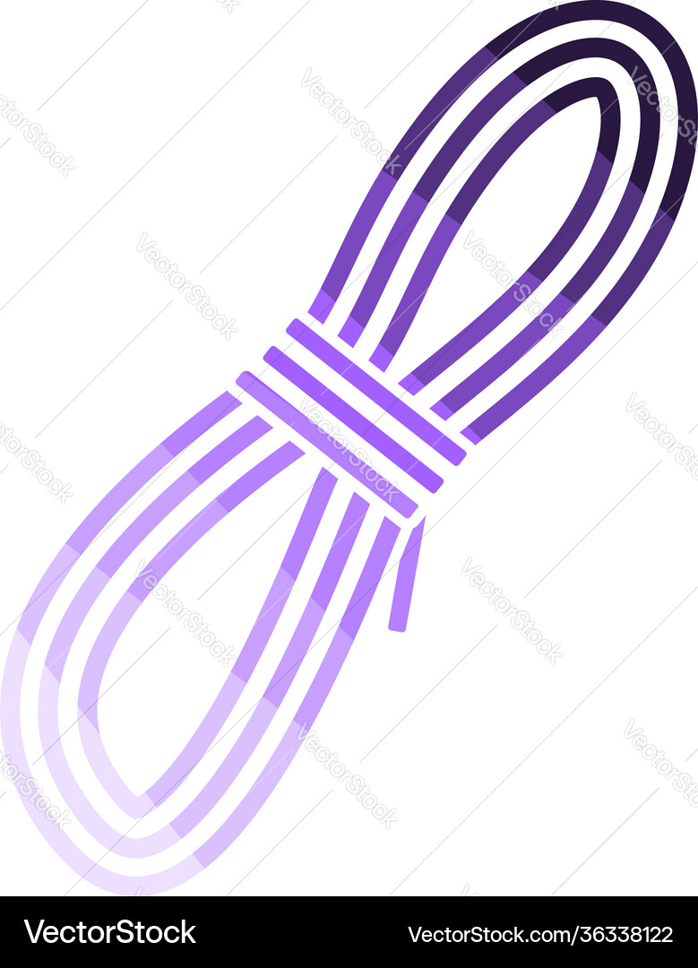 Climbing rope icon Royalty Free Vector Image - VectorStock