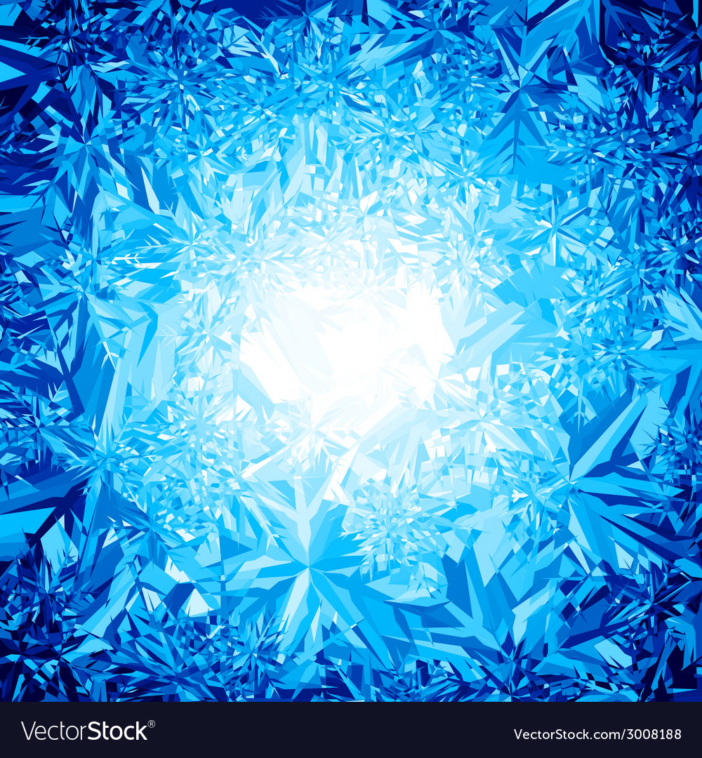 Ice background Royalty Free Vector Image - VectorStock