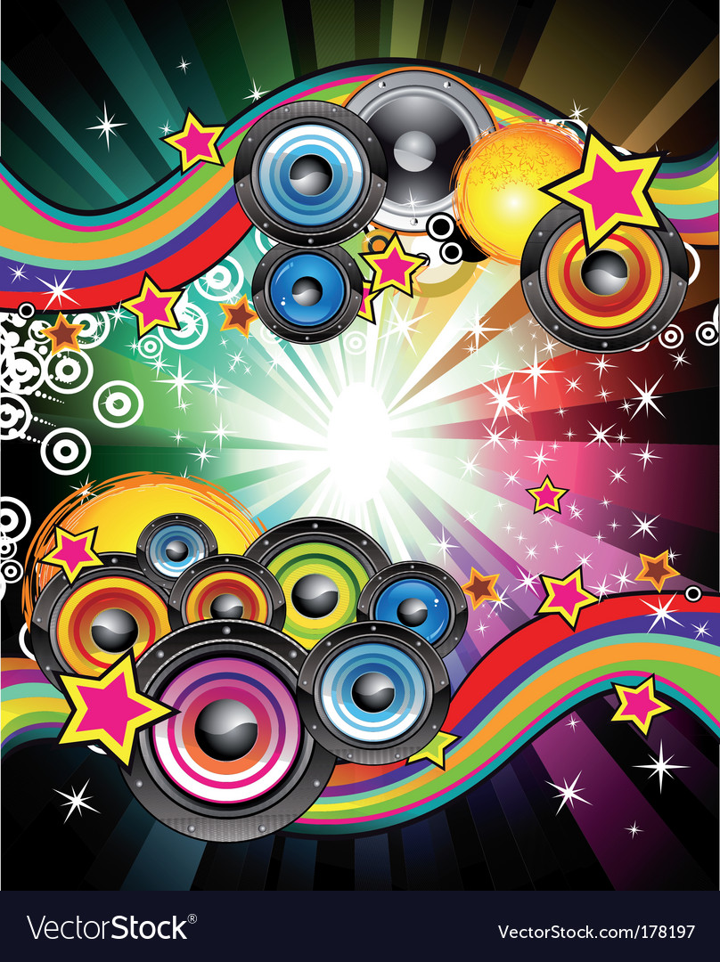 Musical Event Background Royalty Free Vector Image