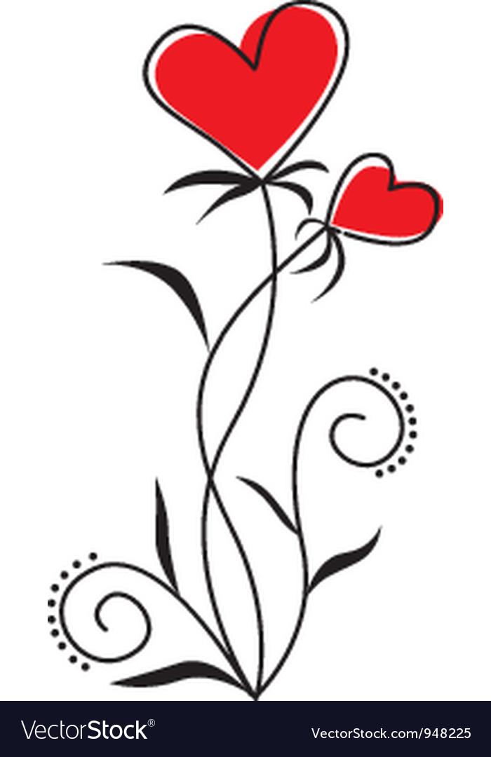 Free Free 119 Flower Heart Svg Free SVG PNG EPS DXF File