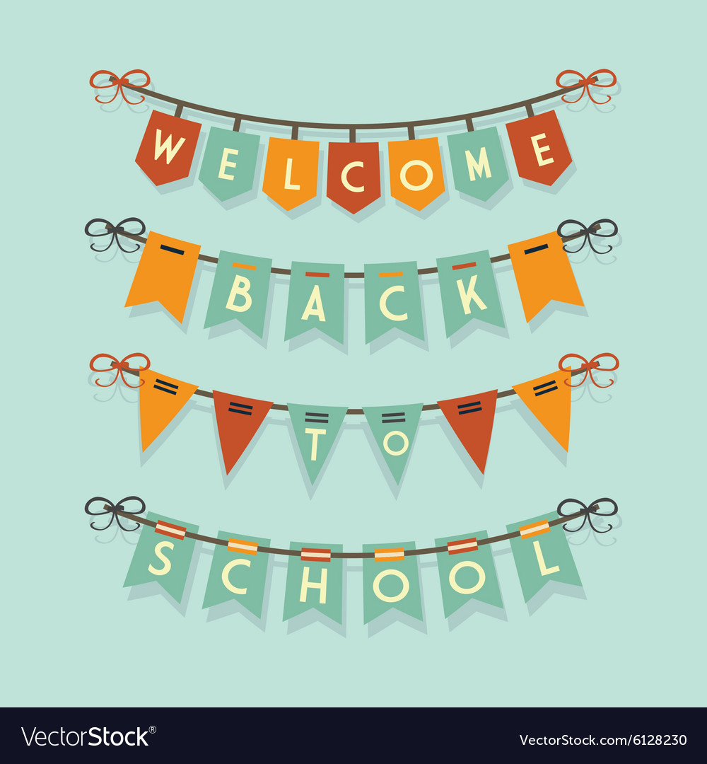 welcome back banners