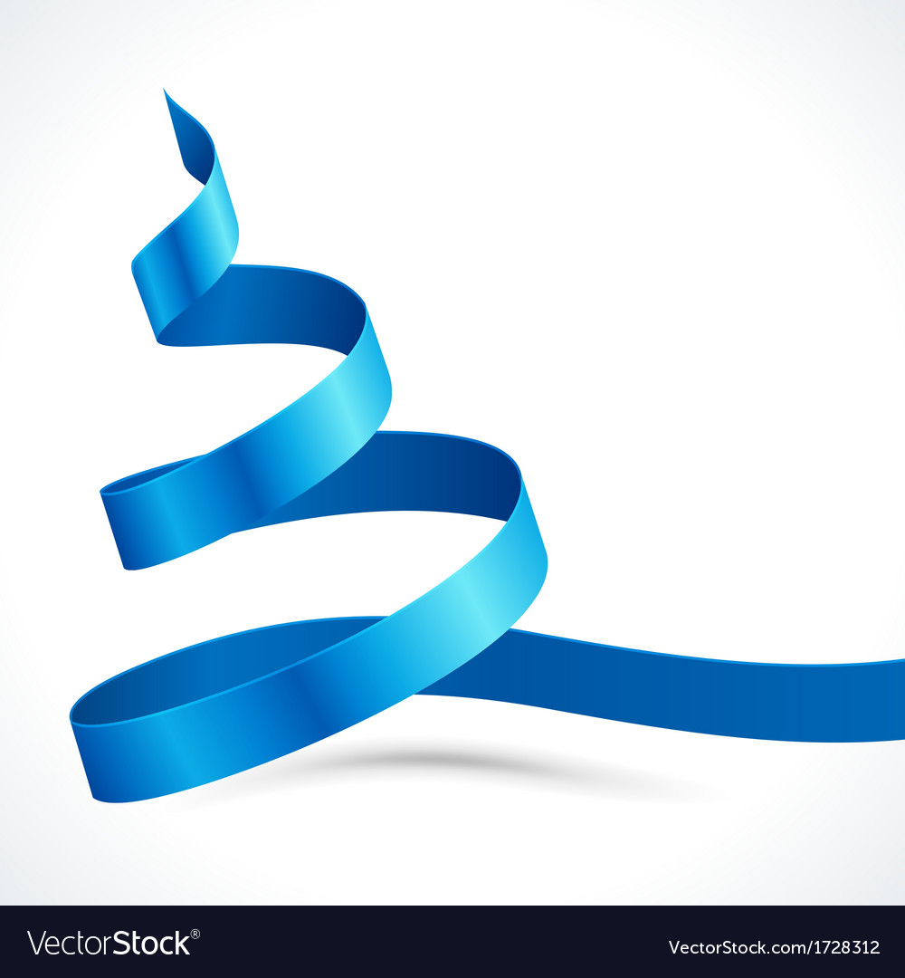 blue ribbon background