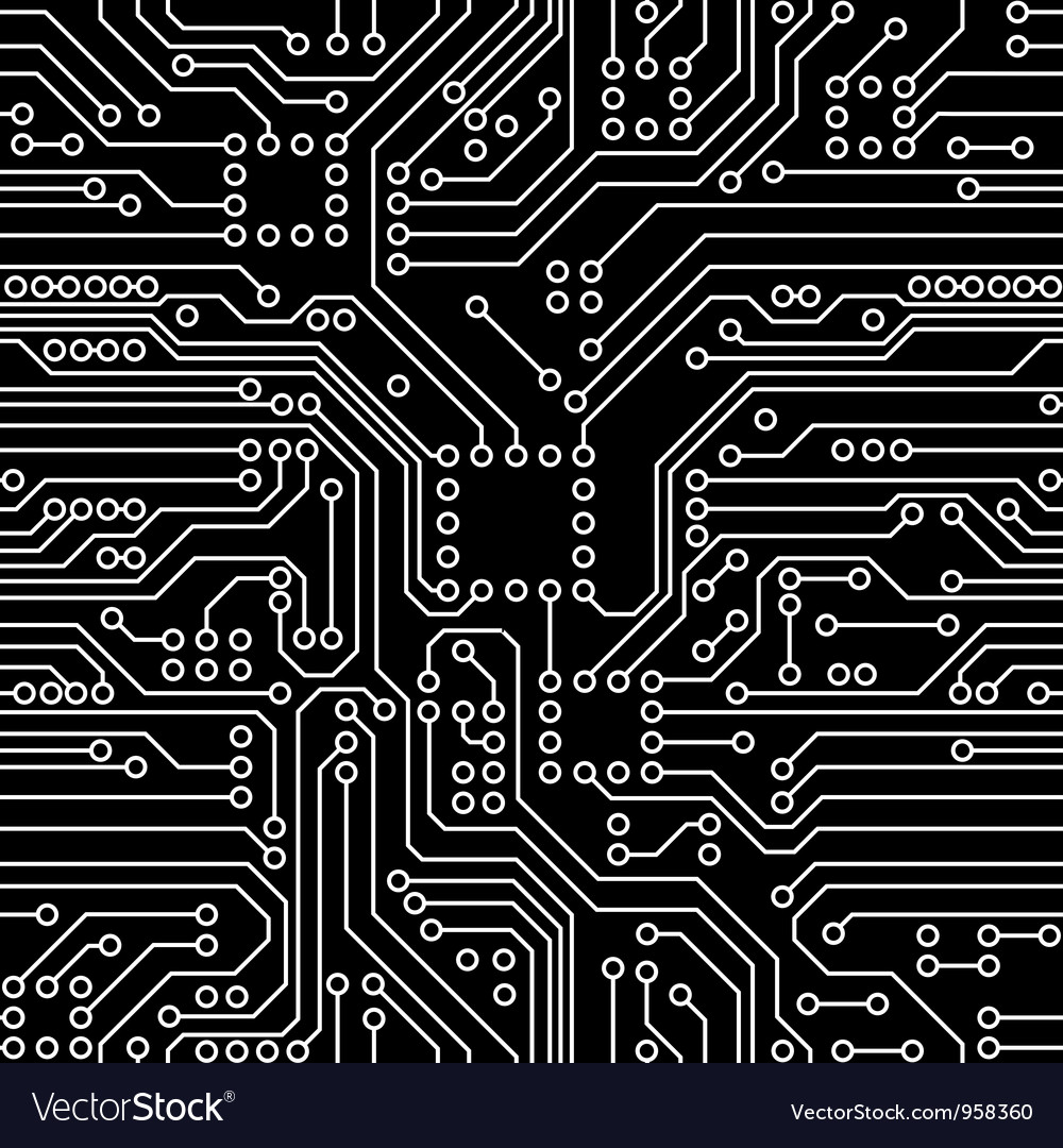 Circuit Board Royalty Free Vector Image - VectorStock