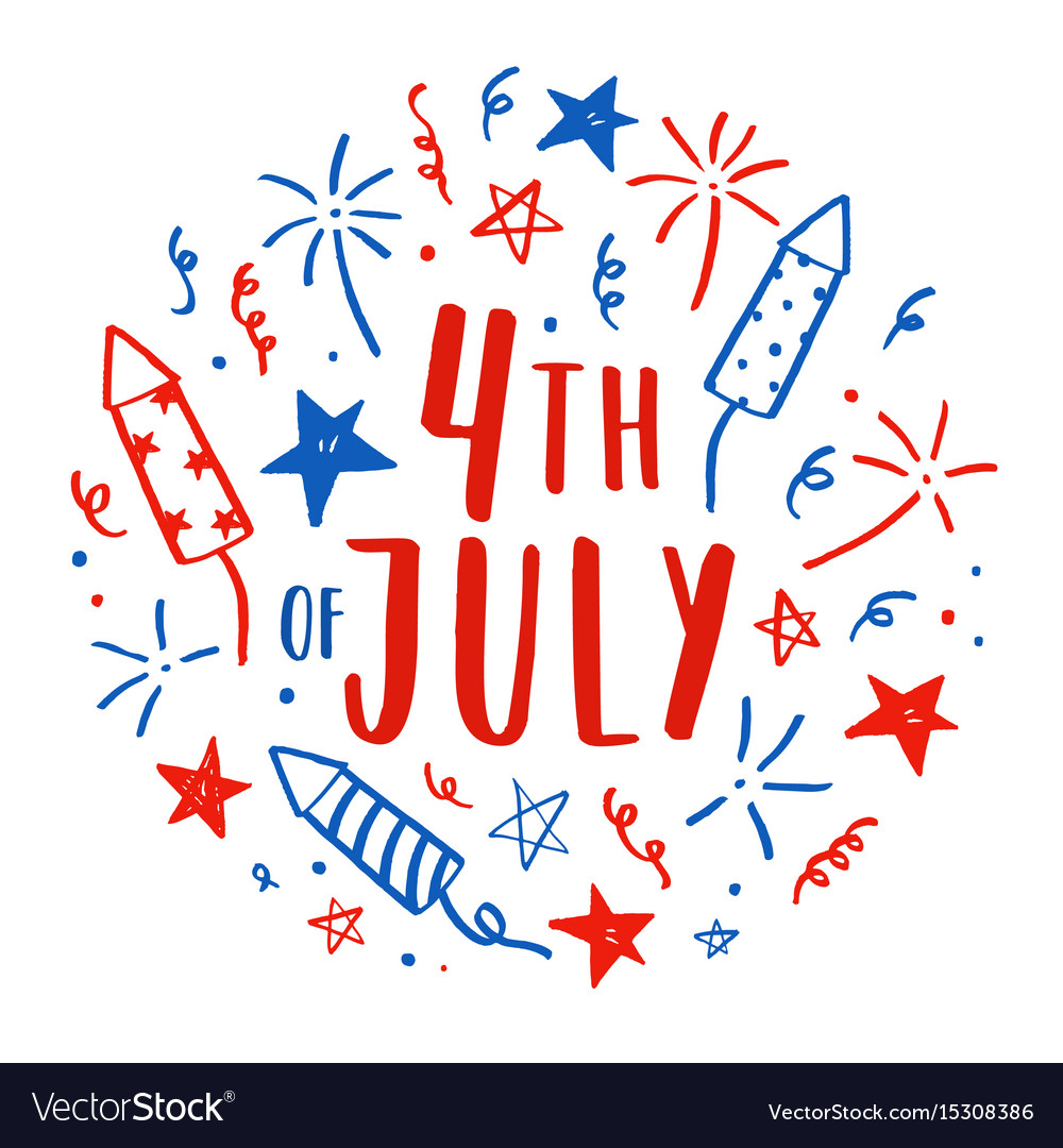 hand-drawn-fourth-of-july-doodles-royalty-free-vector-image