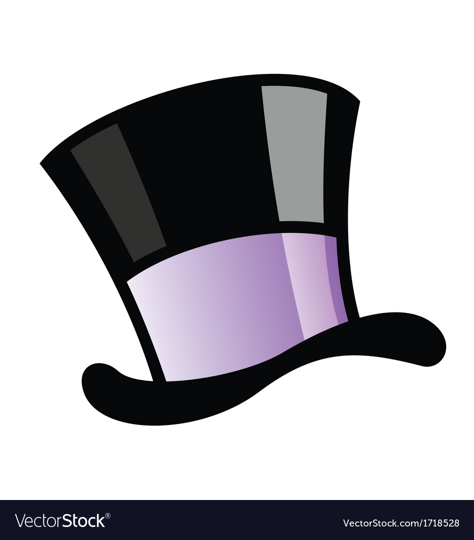 Magician Hat Royalty Free Vector Image VectorStock