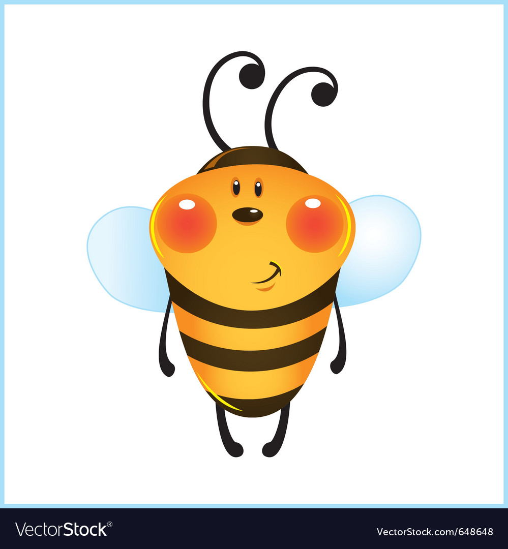 Bumble bee Royalty Free Vector Image - VectorStock