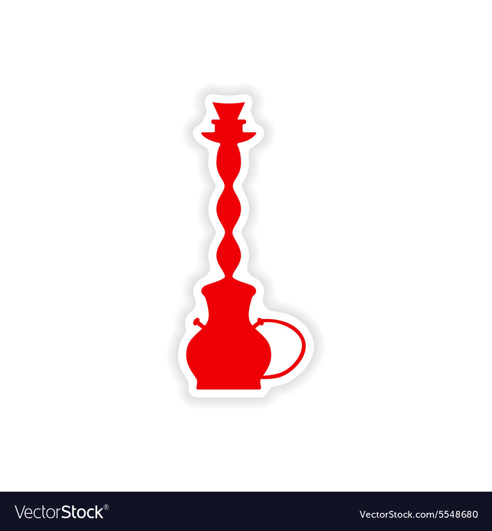 Icon Sticker Realistic Design On Paper Hookah Shisha Stock Images Page Everypixel