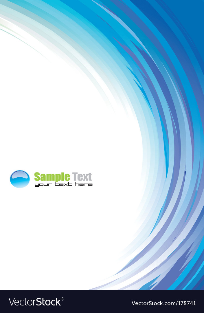 Abstract background for brochure Royalty Free Vector Image