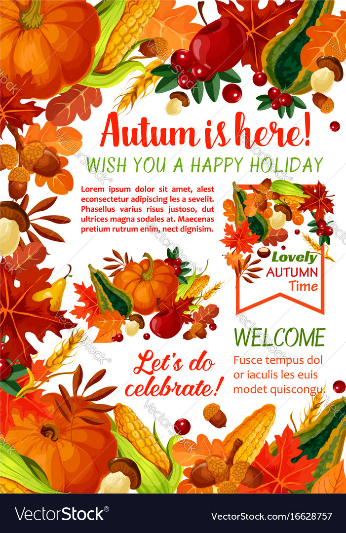holiday poster template