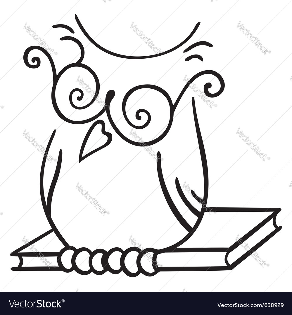 Wisdom symbol Royalty Free Vector Image VectorStock