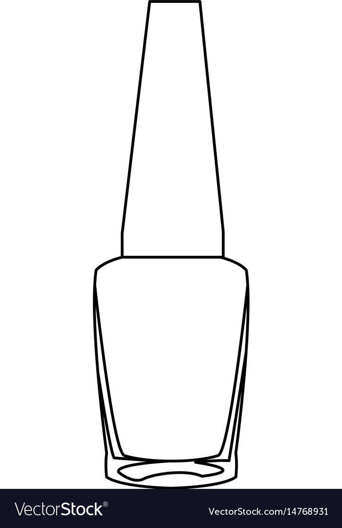 nail varnish bottle template hession hairdressing