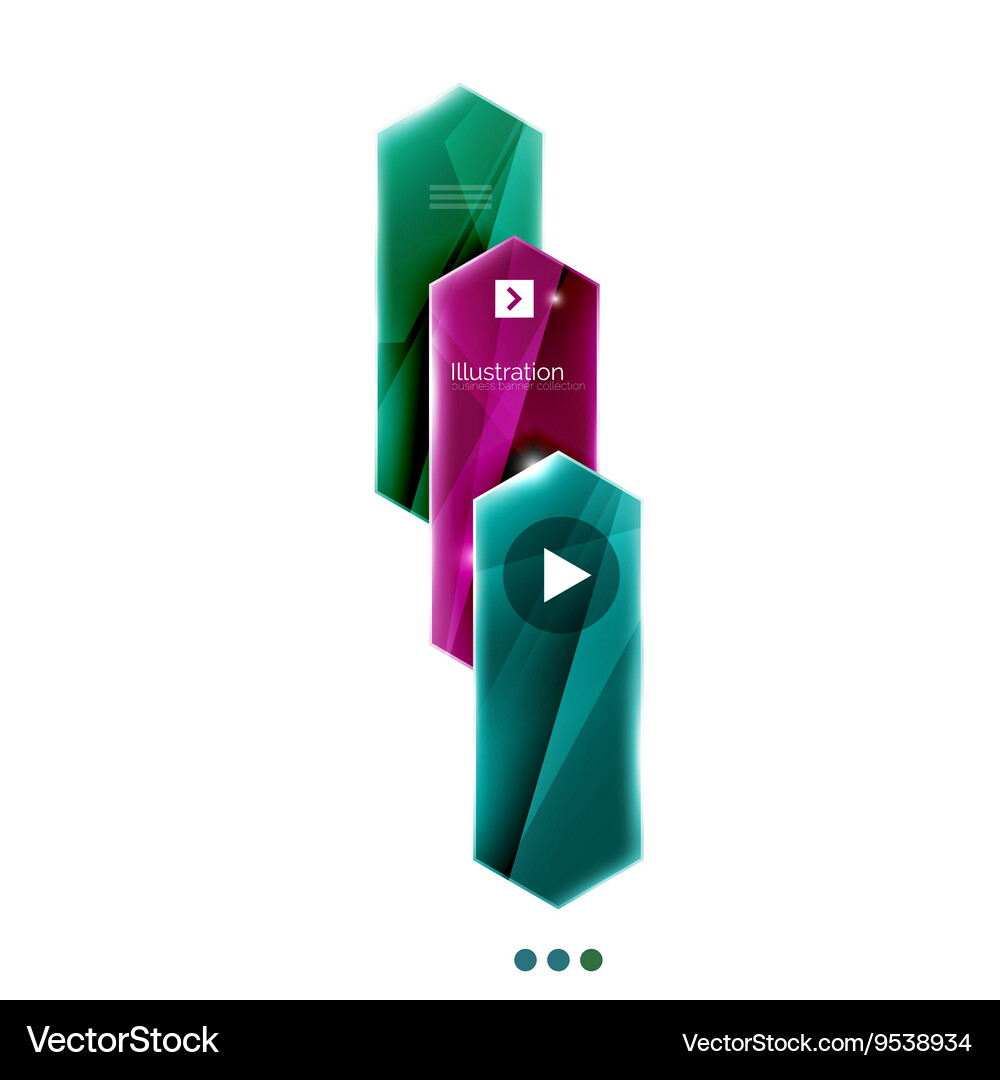 Arrow infographics element Royalty Free Vector Image