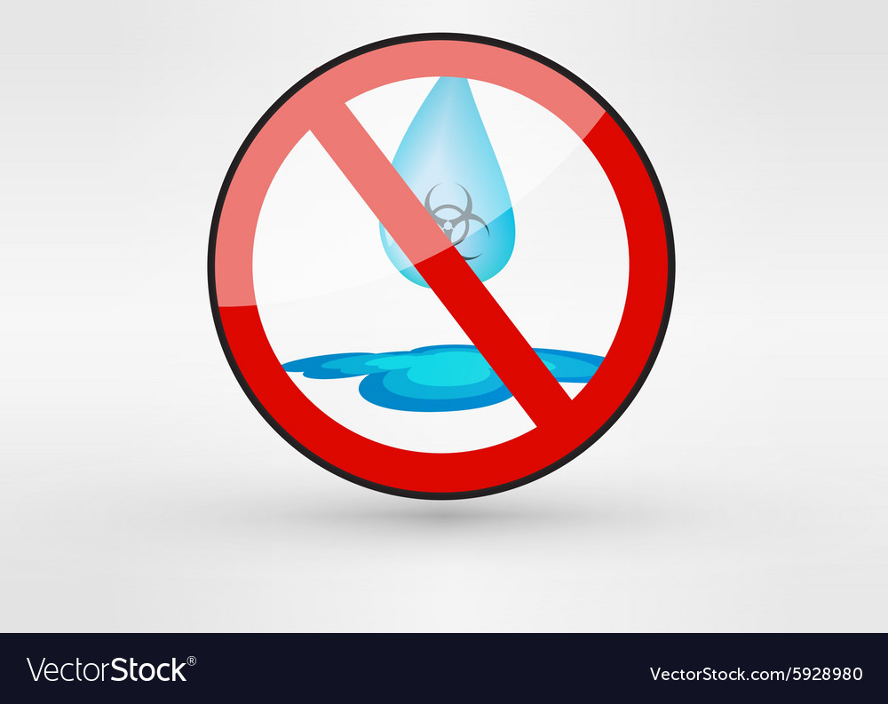 water drop biohazard pollution theme royalty free vector waterdrop theme