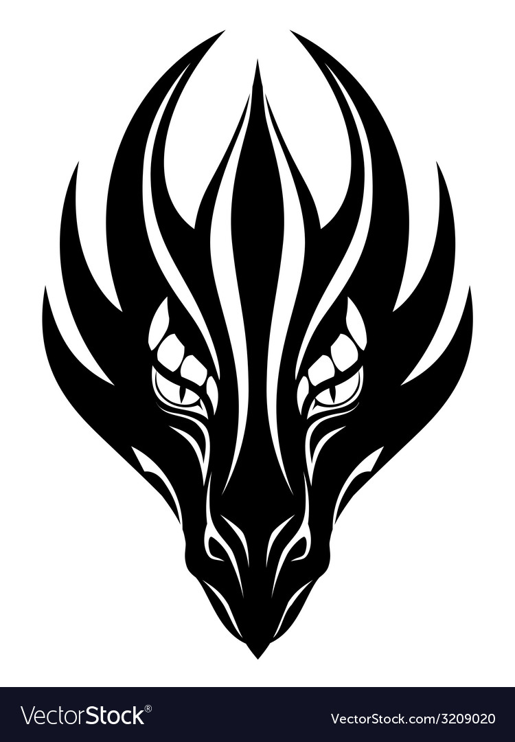 dragon face symbol royalty free vector image vectorstock dragon face symbol royalty free vector image vectorstock