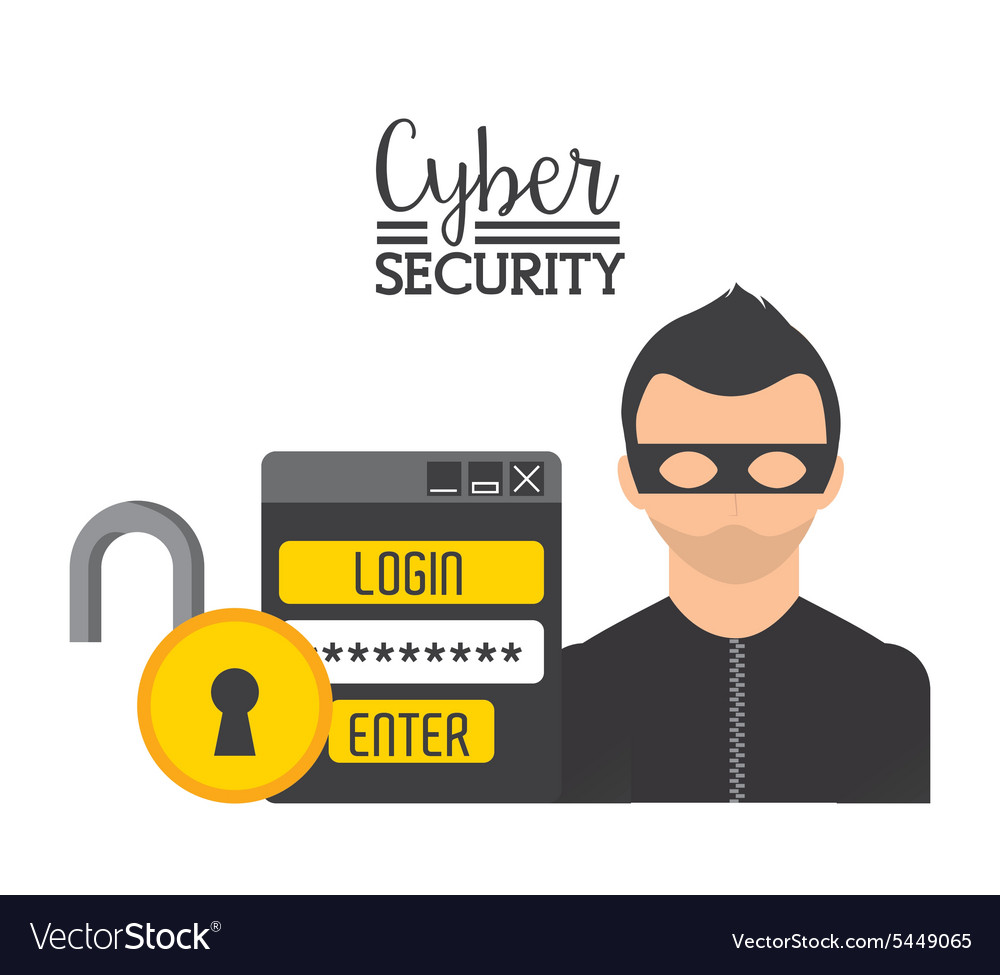 Cyber security Royalty Free Vector Image - VectorStock