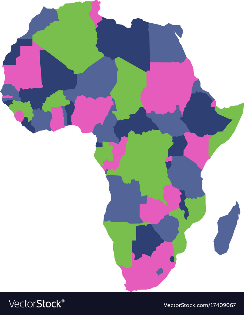 map of african continents