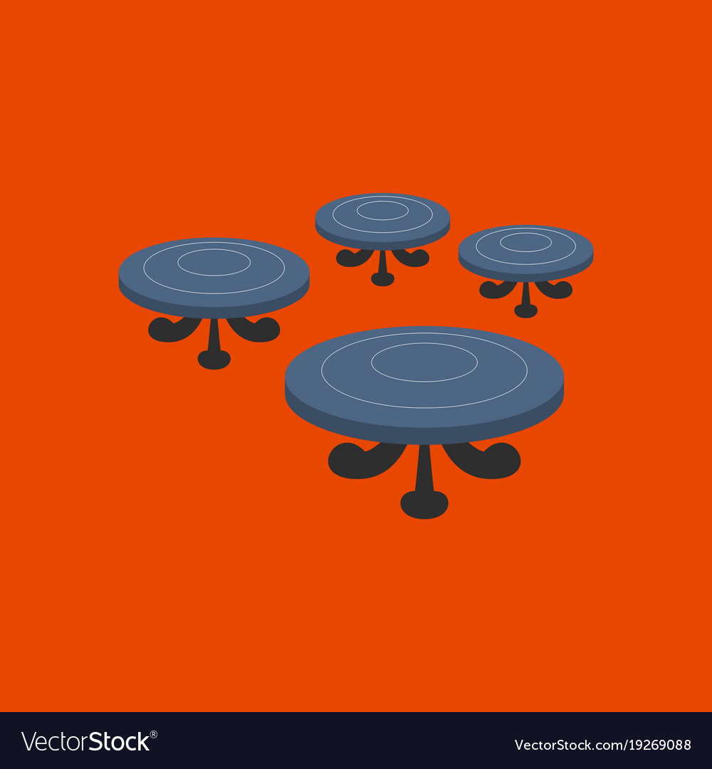Flat table. Flat table