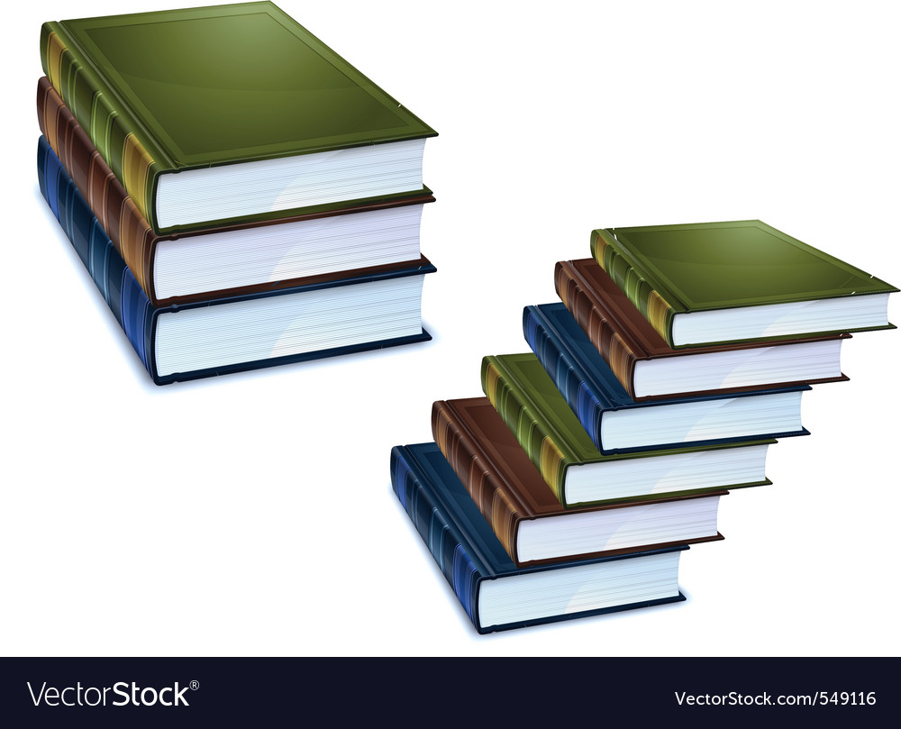 Download Library books Royalty Free Vector Image - VectorStock