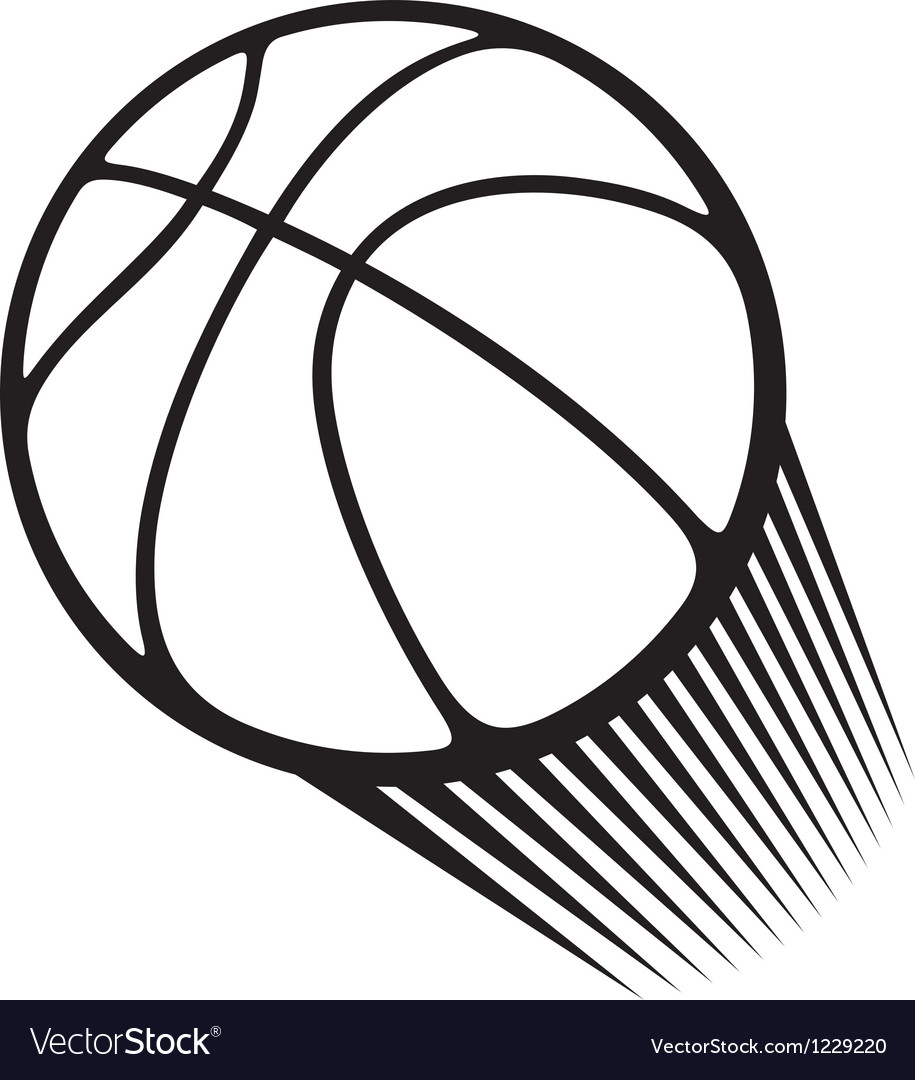 Basketball ball Royalty Free Vector Image - VectorStock