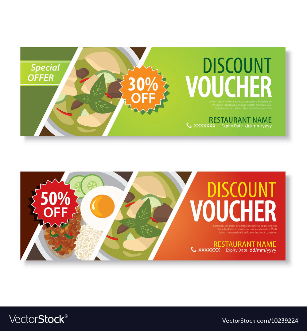 <strong>Printable Receipts</strong> Food voucher template