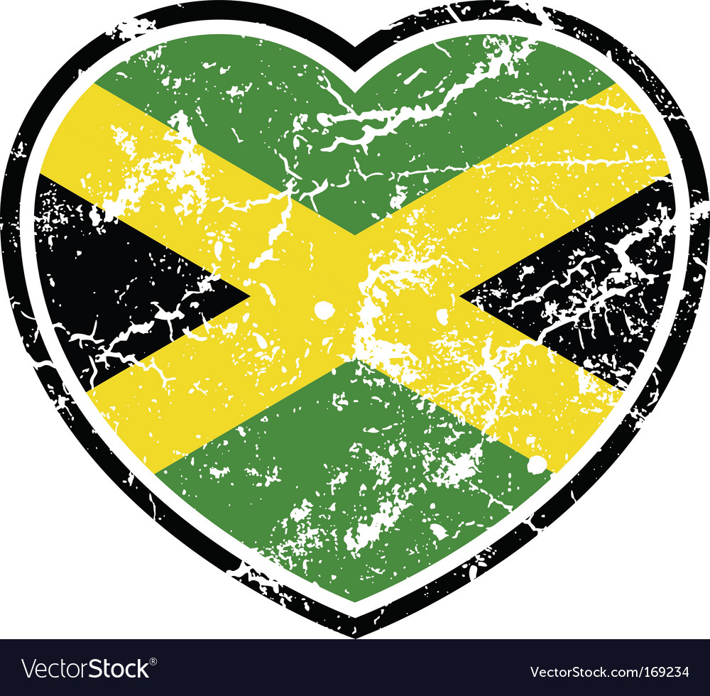 Download Jamaican flag Royalty Free Vector Image - VectorStock