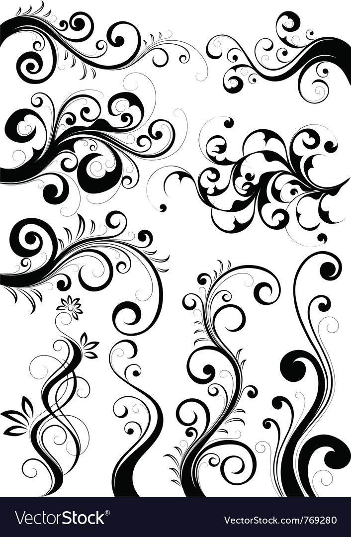 set of floral vector patterns royalty free stock images image 20201649 set of floral designs royalty free vector image set of floral vector patterns royalty free stock images image 20201649 set of floral designs royalty free vector image