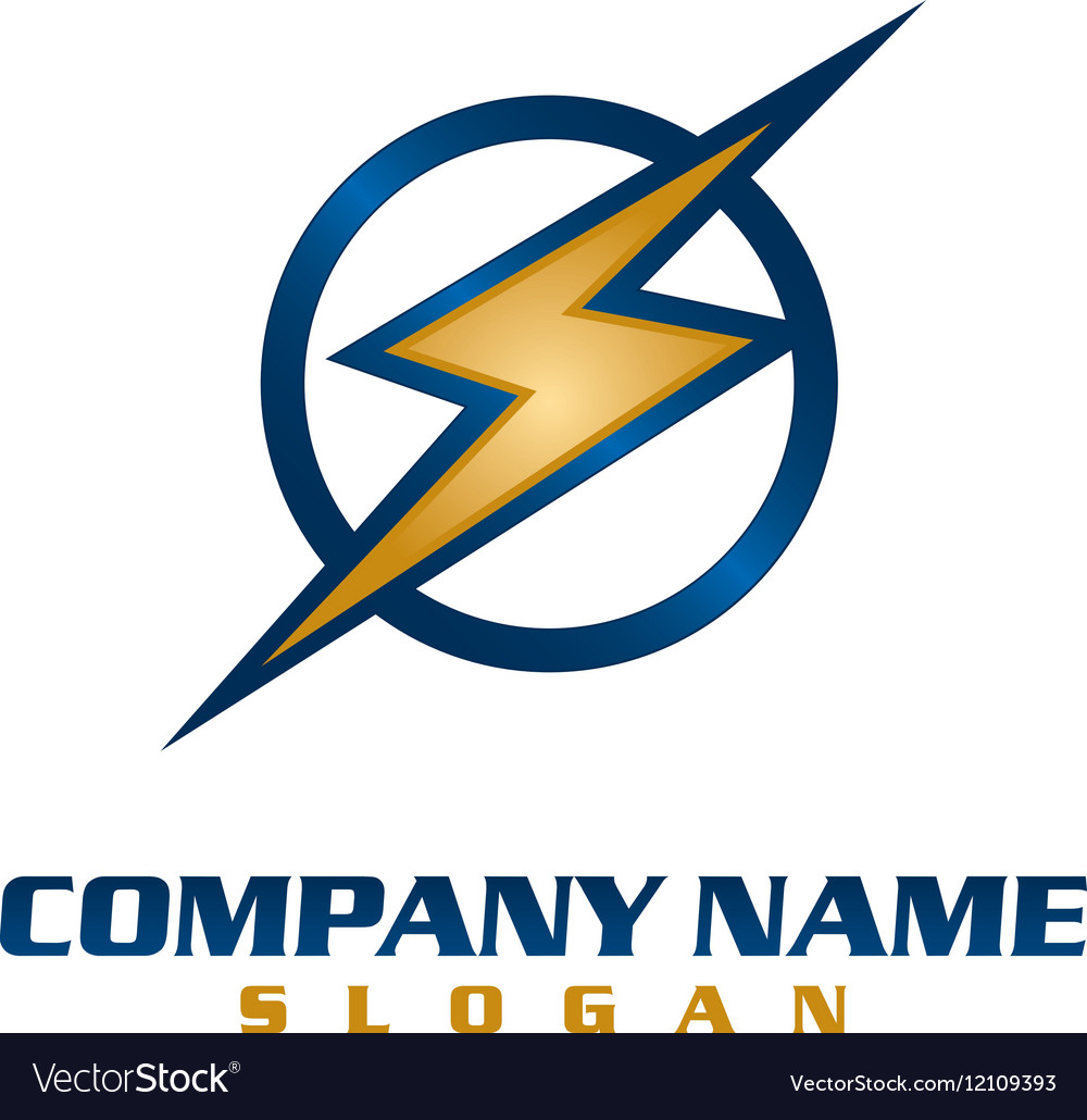 Download Electrical company logo Royalty Free Vector Image ...