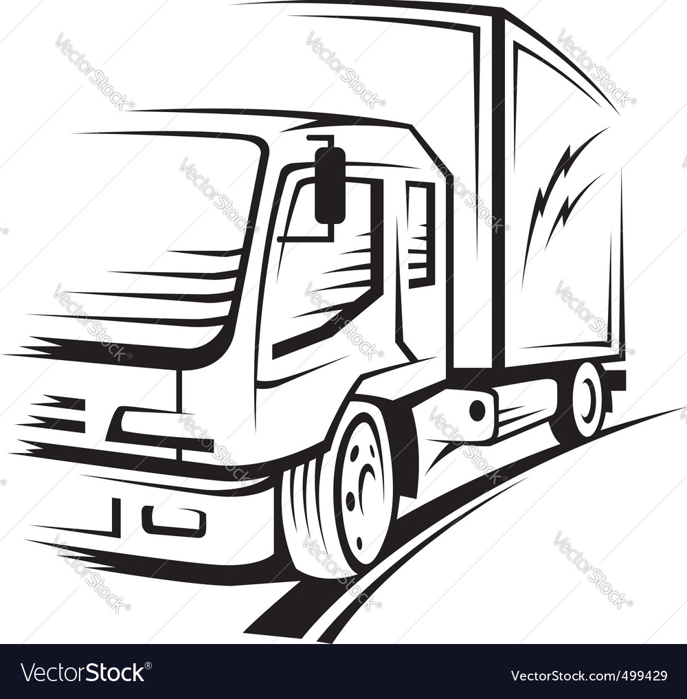 Truck Royalty Free Vector Image - VectorStock