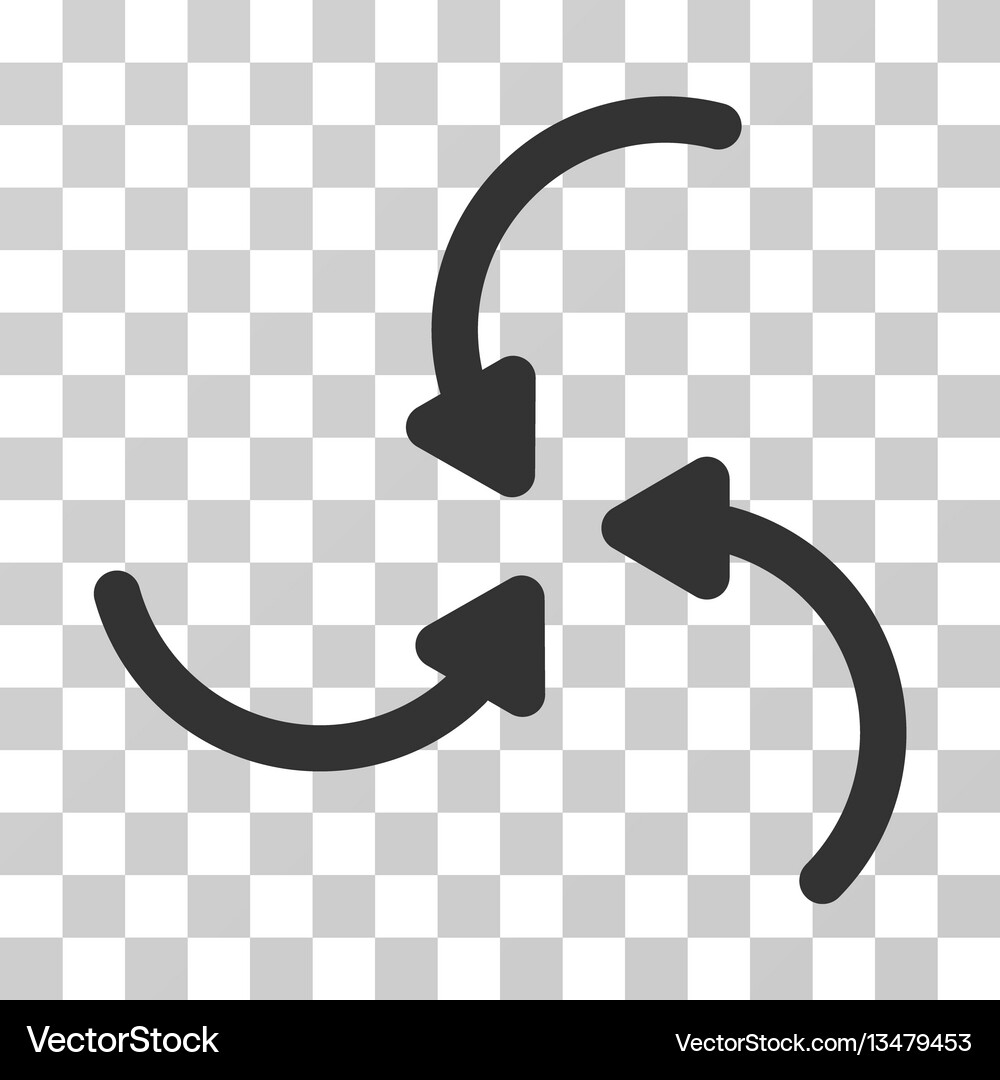 Vortex arrows icon Royalty Free Vector Image - VectorStock