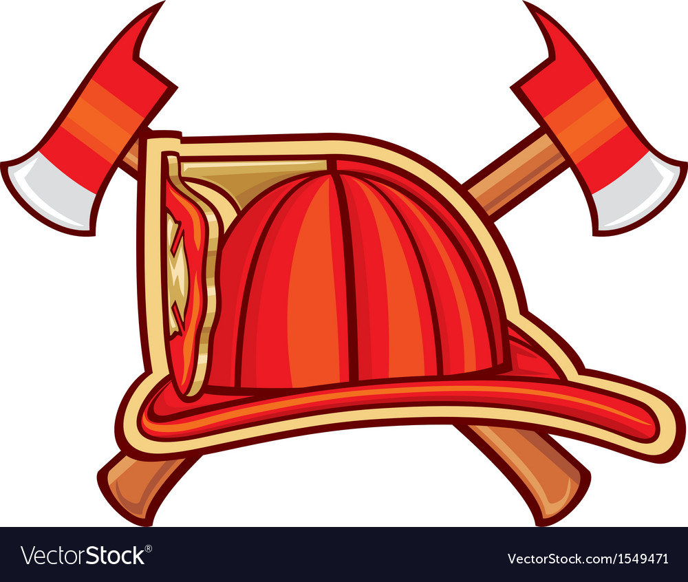 Fire Department or Firefighters Symbol Royalty Free Vector