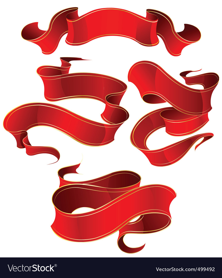 free ribbon vector