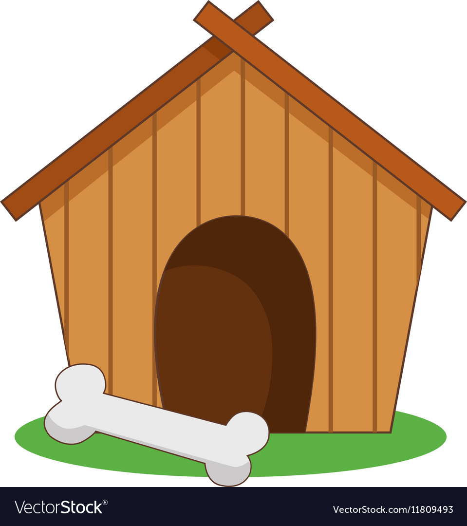 Dog House Kennel Royalty Free Vector Image VectorStock dog-house-kennel-royalty-free-vector-image-vectorstock