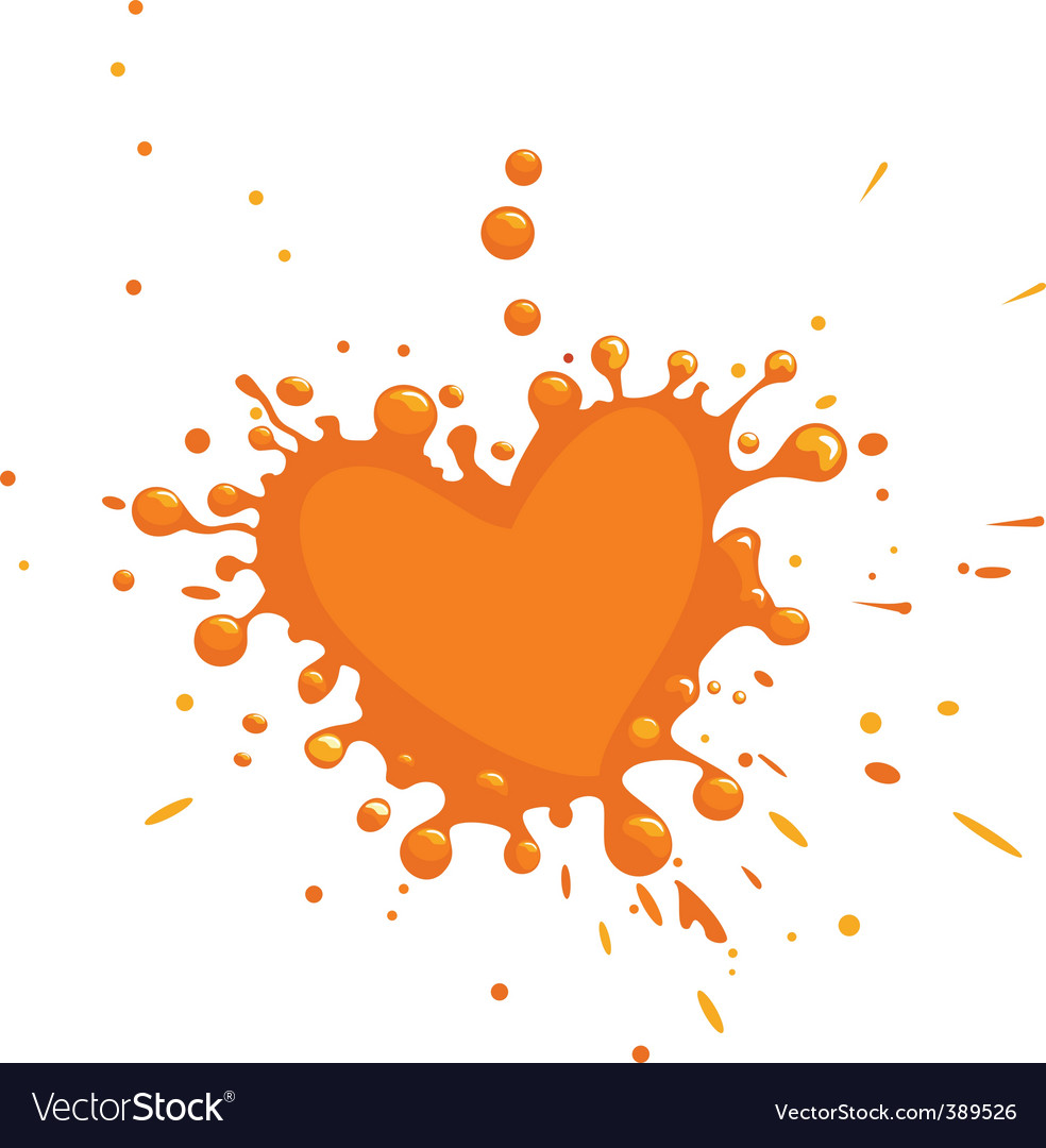 Paint drops Royalty Free Vector Image - VectorStock