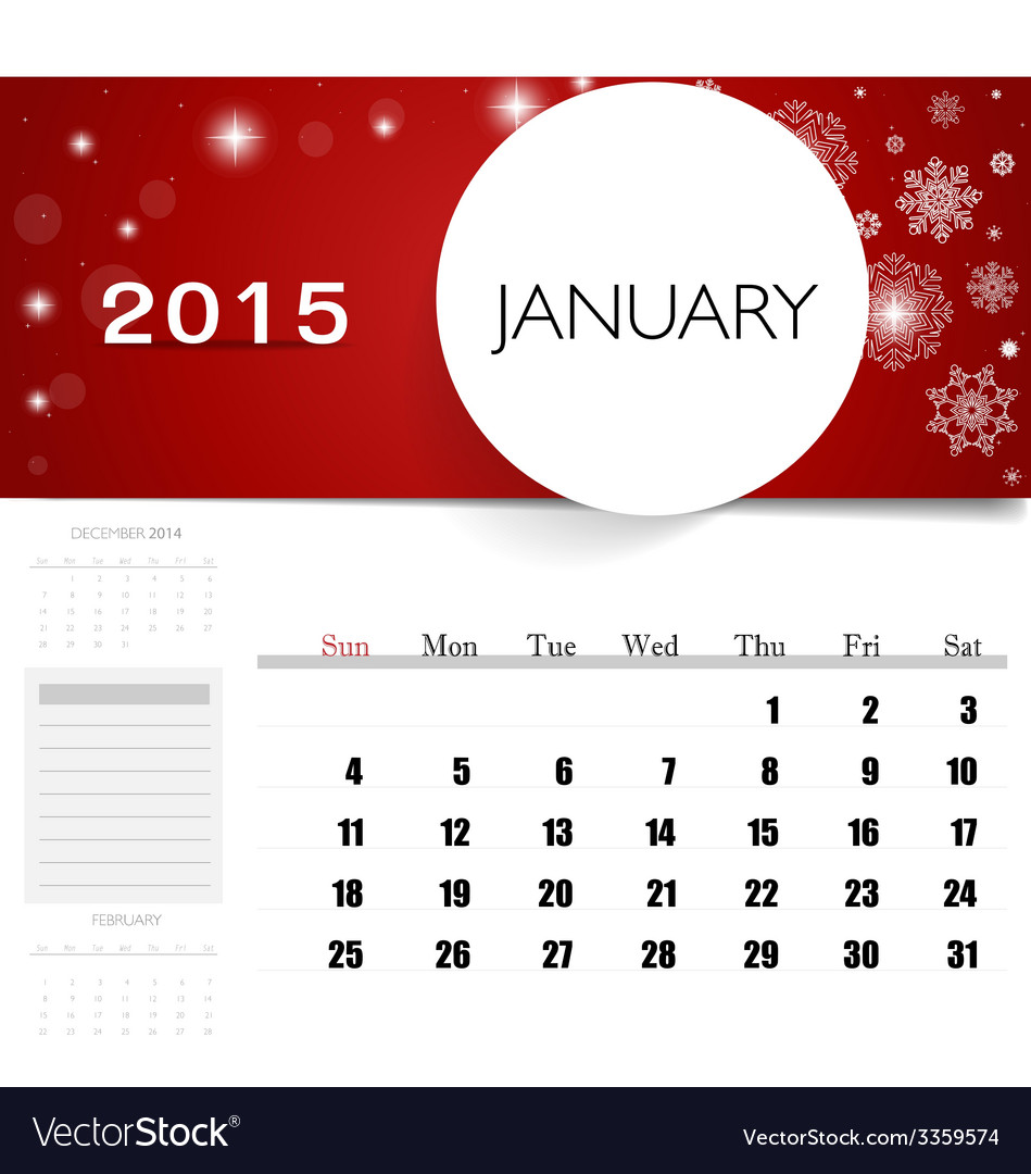 calendars monthly 2015