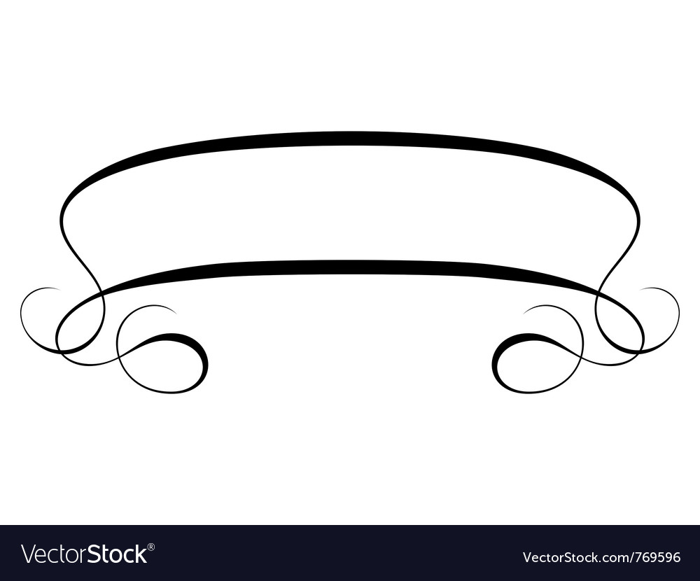 Ribbon banner Royalty Free Vector Image - VectorStock