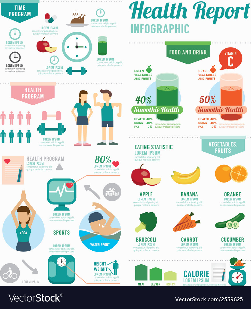 health infographic template