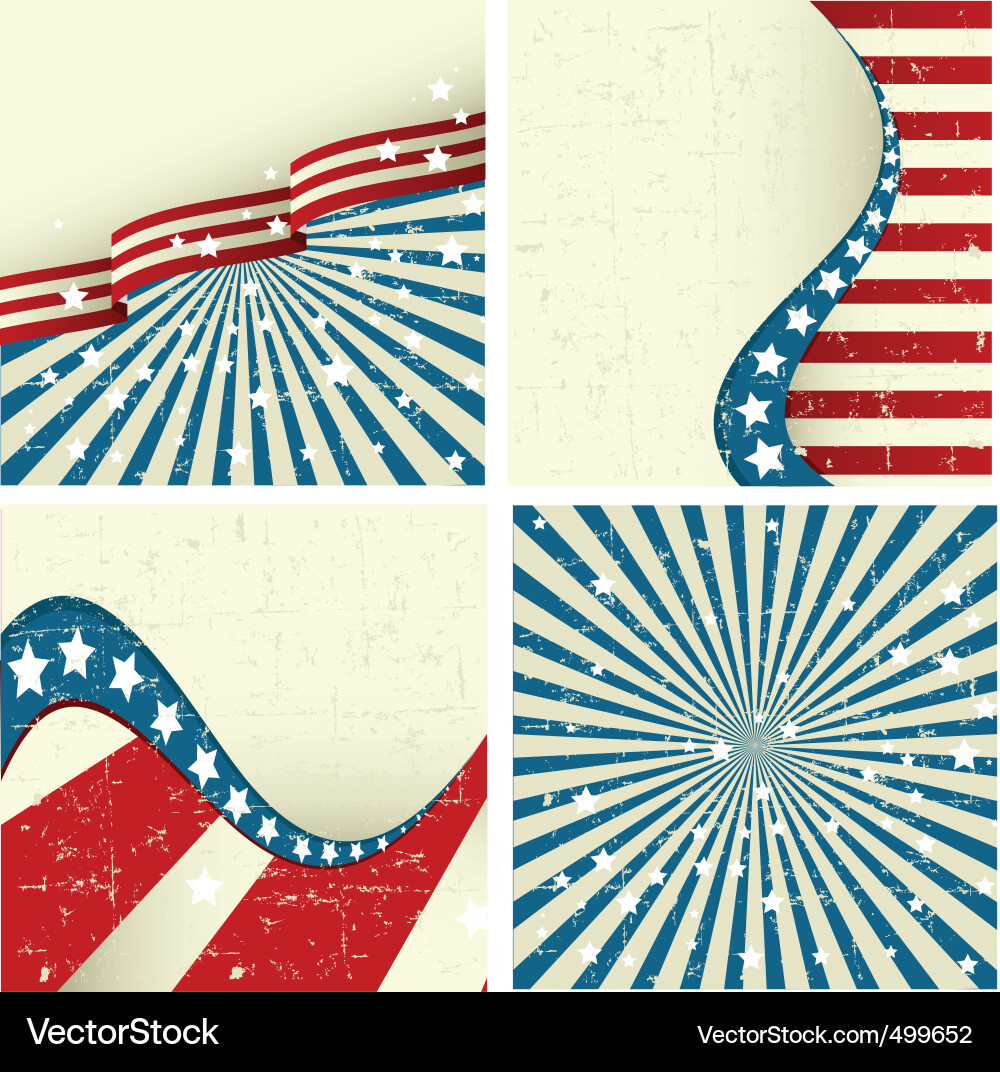 Patriotic background Royalty Free Vector Image
