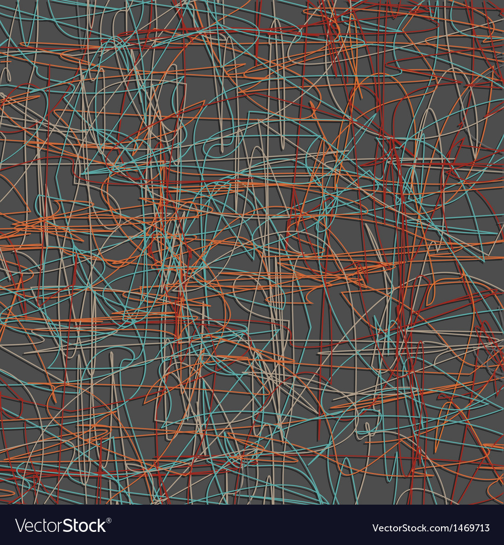 Abstract colored pencil sketch background Vector Image
