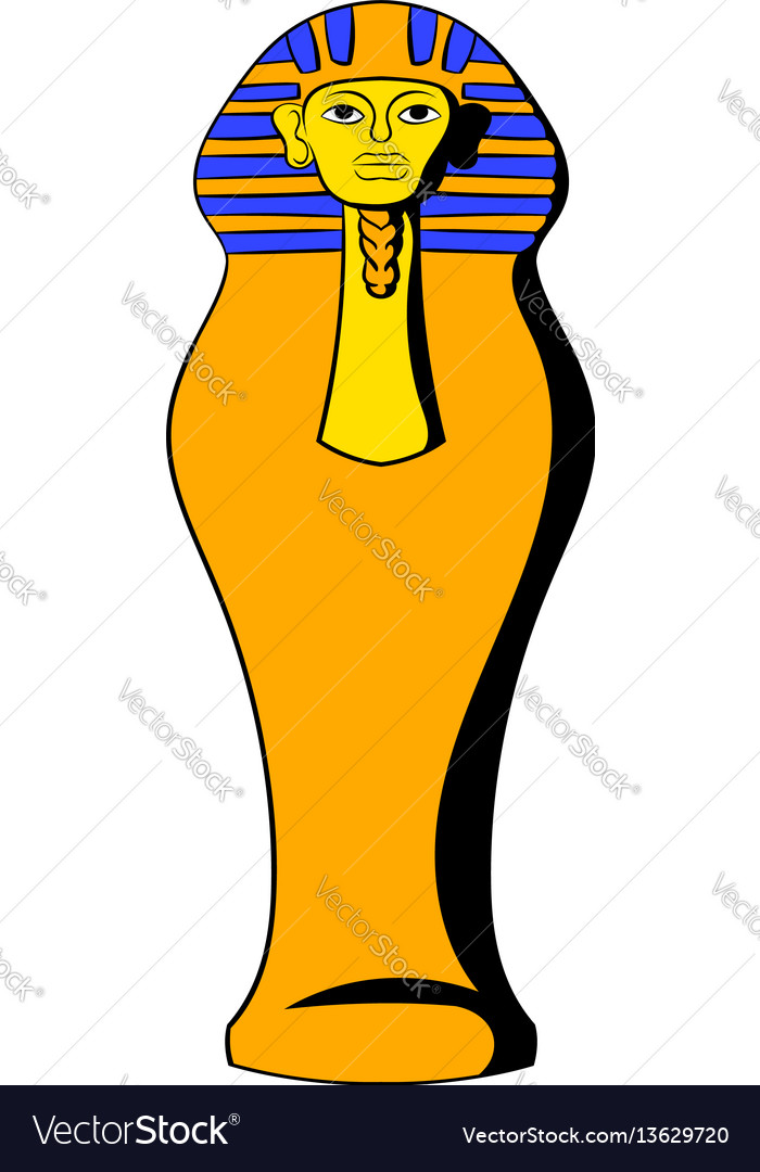 Uncategorized Pictures Of Sarcophagus egyptian pharaoh sarcophagus icon cartoon vector image image