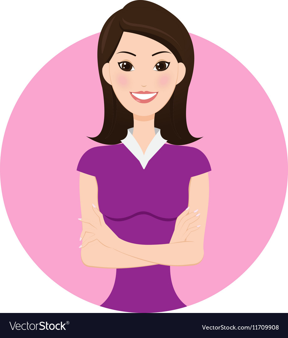 Download Confident Mom Royalty Free Vector Image - VectorStock