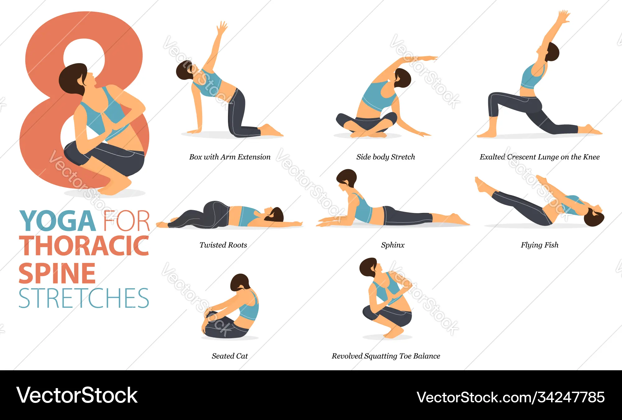 Thoracic spine stretch yoga hotsell