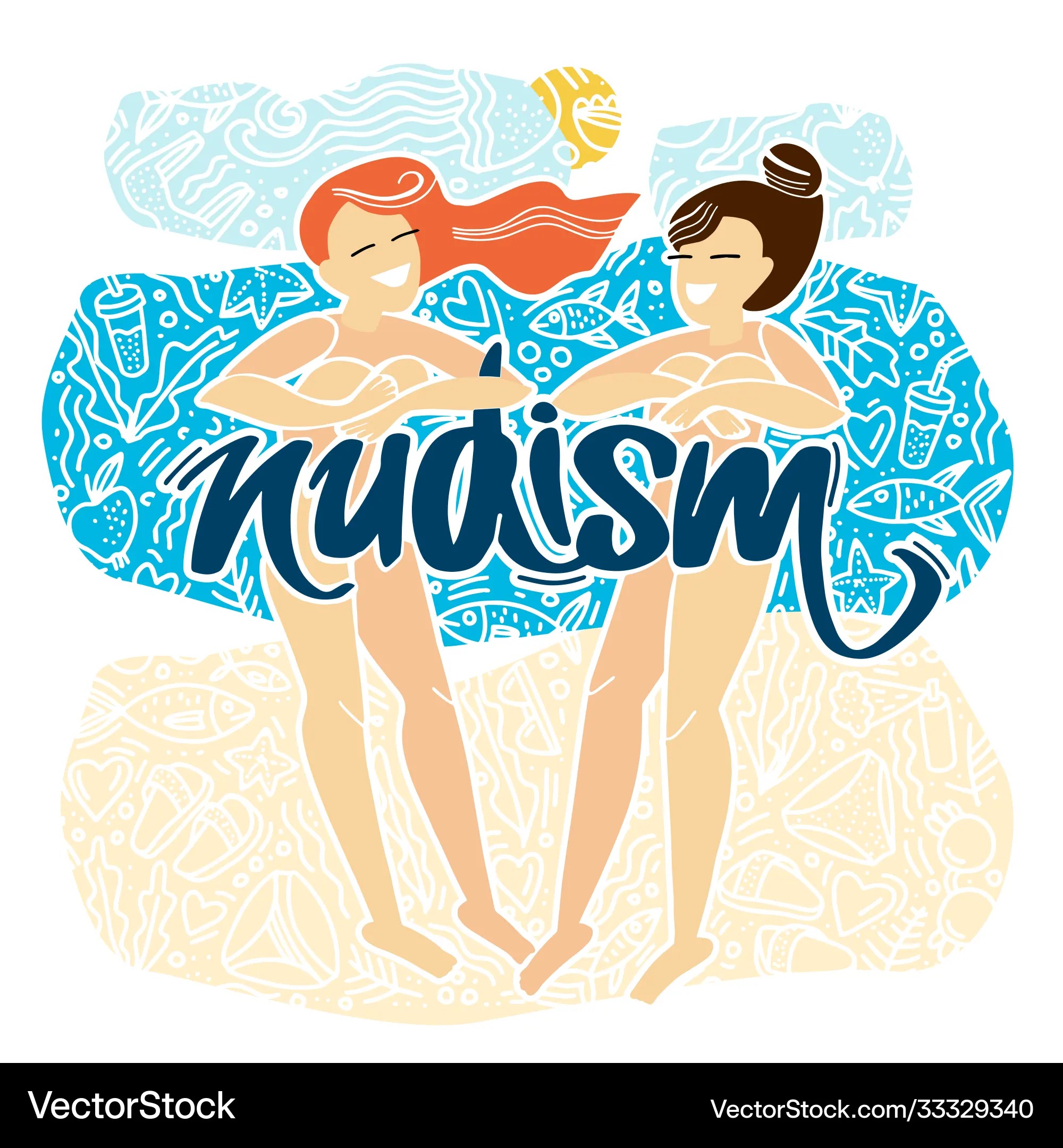 mädchen nudism Nudist strand zwei nackt mädchen entspannen ruhe nackt