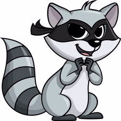 evil-raccoon-bandit-cartoon-vector-51111
