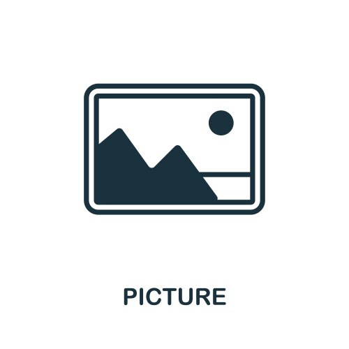 Image preview icon picture placeholder Royalty Free Vector