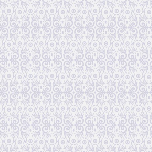 Elegant scrollwork seamless pattern background vector image
