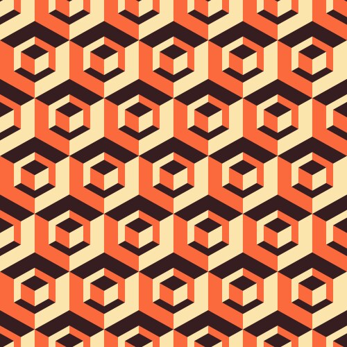 honeycomb background 3d mosaic vector image