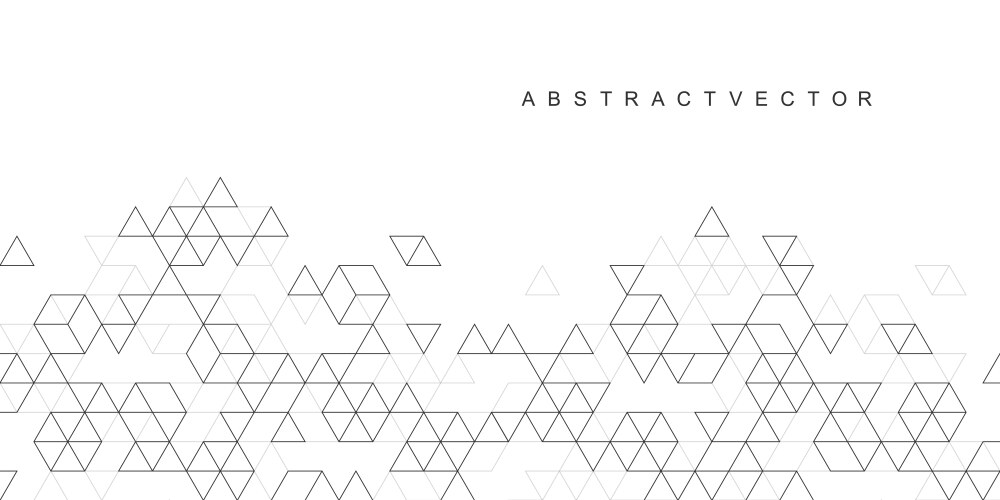 Modern abstract texture background with triangle vector image