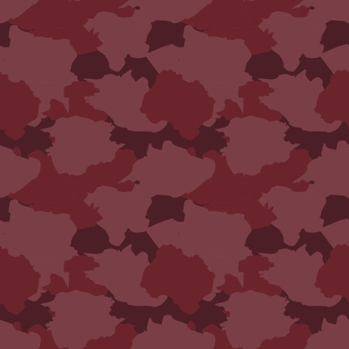 Red camouflage abstract seamless pattern Vector Image