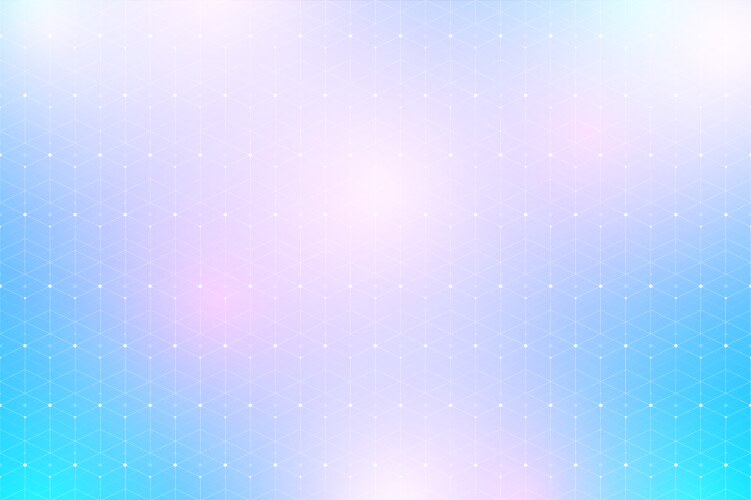 Geometric pattern with connected lines and dots vektorbild
