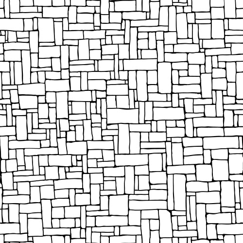 Seamless pattern with modern vertical rectangular Vector Image